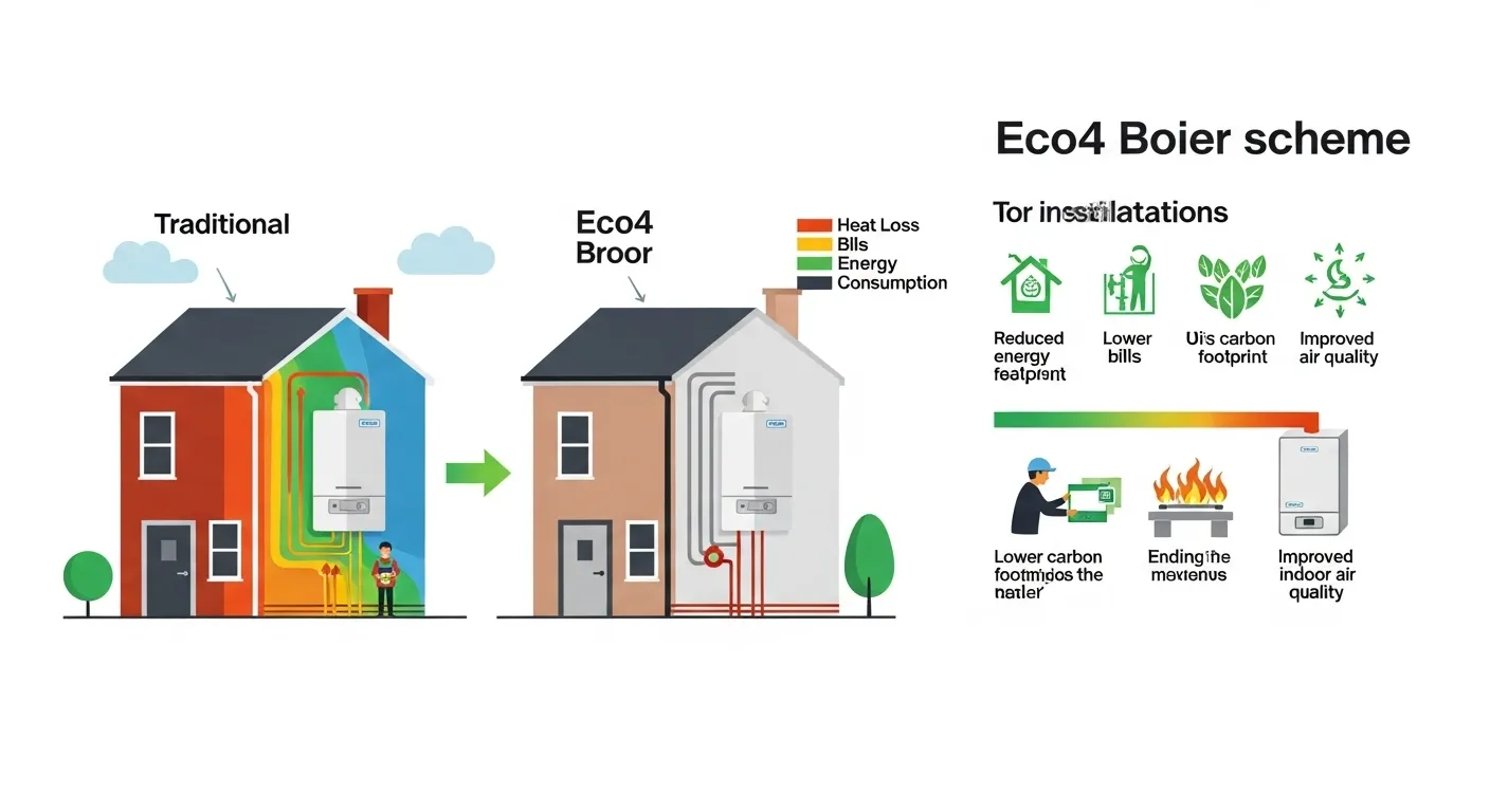 ECO4 free boiler consultation session with customer service team helping UK homeowners access government grants