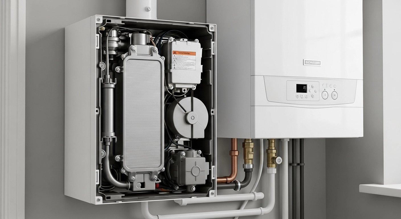 Combi Boilers - Combination boilers provide heating and hot water on demand without needing a separate water tank.